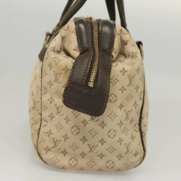 LOUIS VUITTON Monogram Mini Josephine PM Hand Bag Khaki - Picture 4 of 15